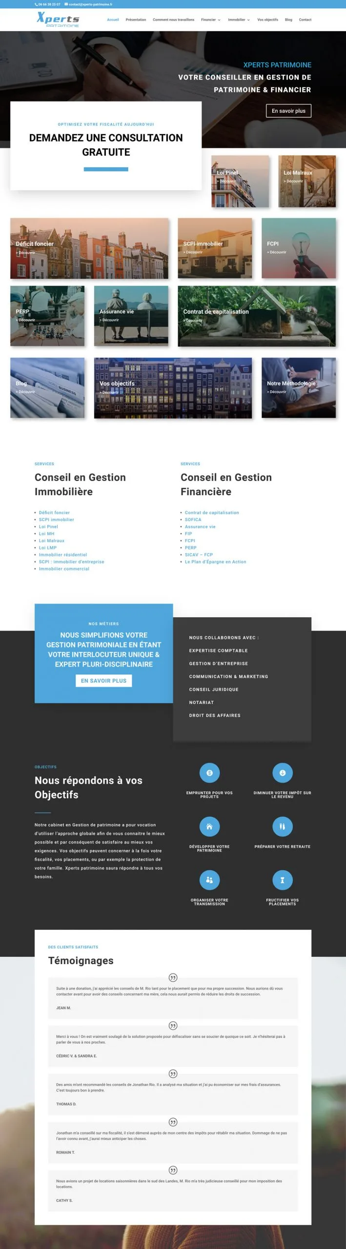 site internet xperts patrimoine scaled